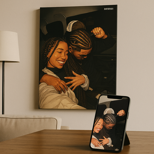 Tableau Personnalisé - RaporyArt®